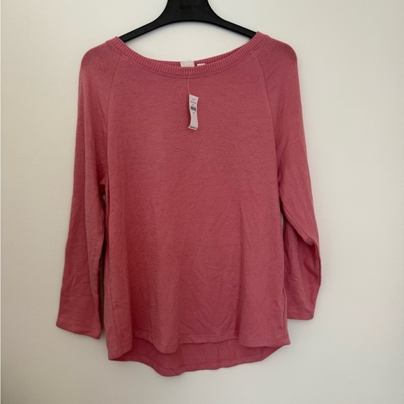 GAP Women's Pink Long Sleeve Blouse - Picture 1 of 7